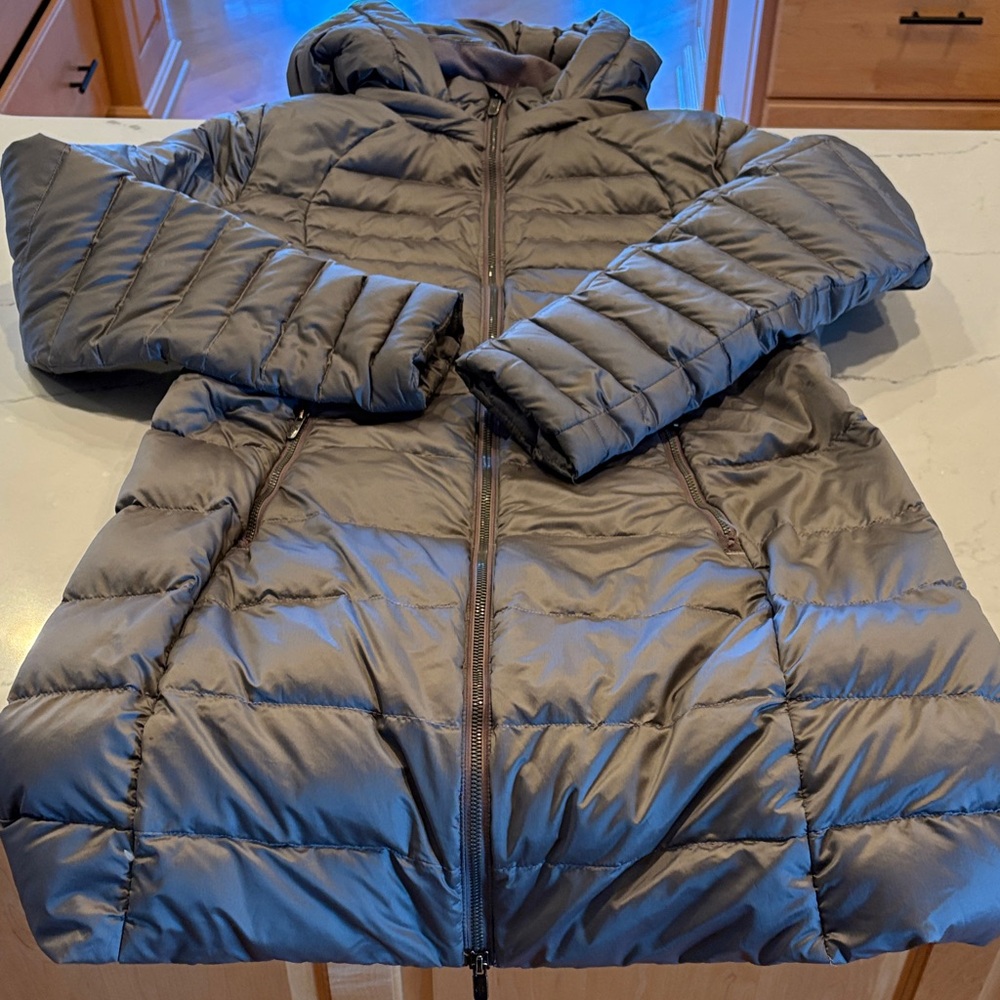 lululemon athletica Gray Puffer Jacket